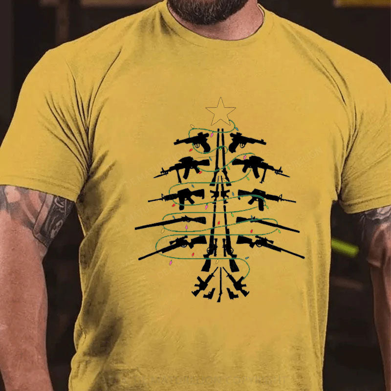Weihnachtsbaum Feuerkraft T-Shirt
