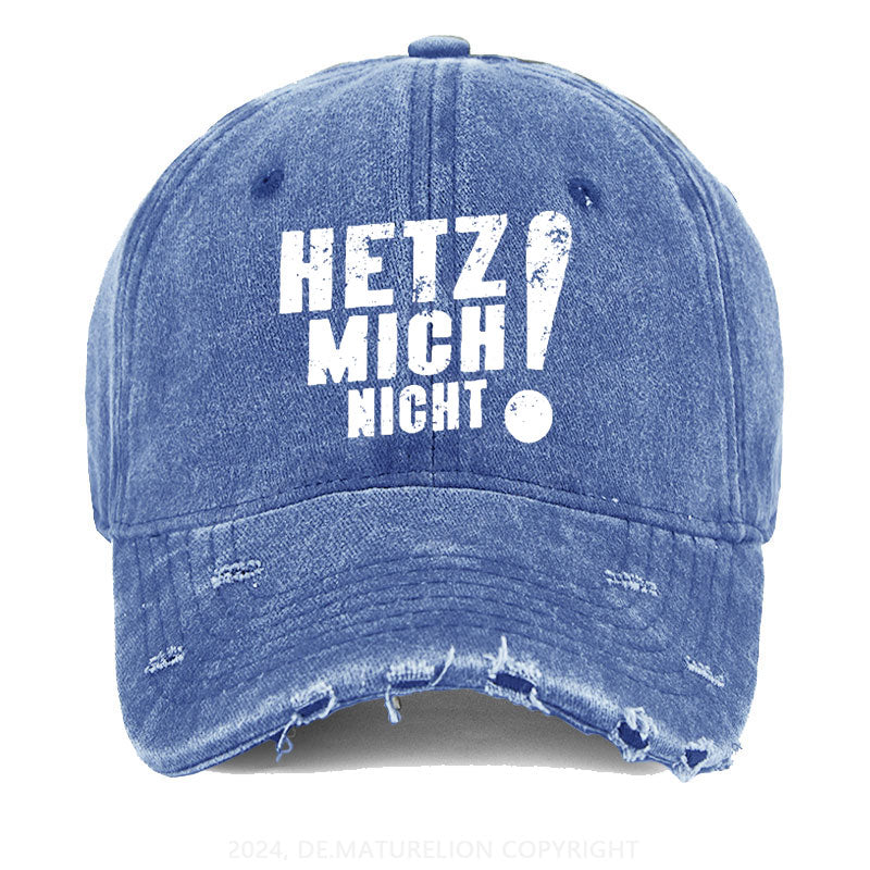 Hetz Mich Nicht Gewaschene Vintage Cap