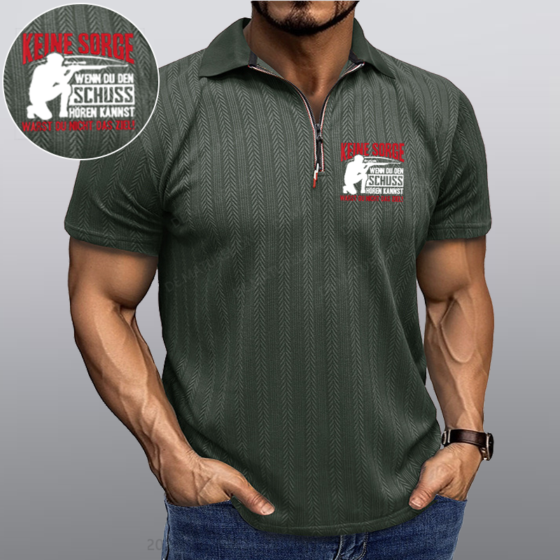 Maturelion Keine Sorge Wenn Du Den Schuss Hören Kannst Warst Nicht Ziel Kragen T-Shirt