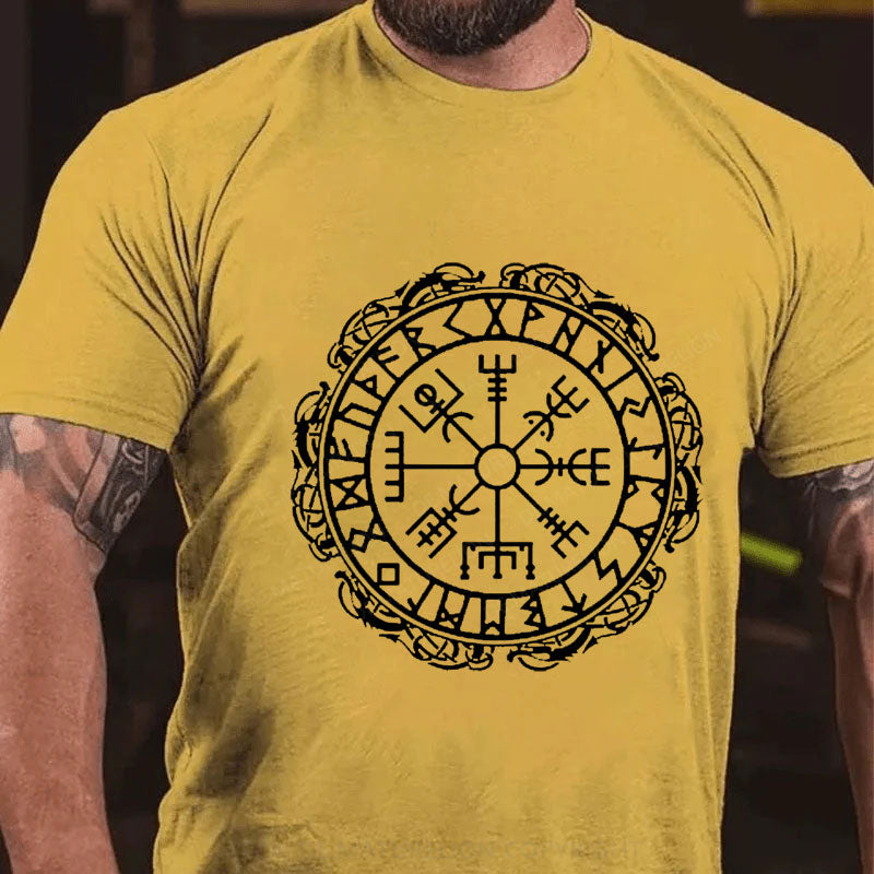 Nordischer Kompass Vegvisir T-Shirt