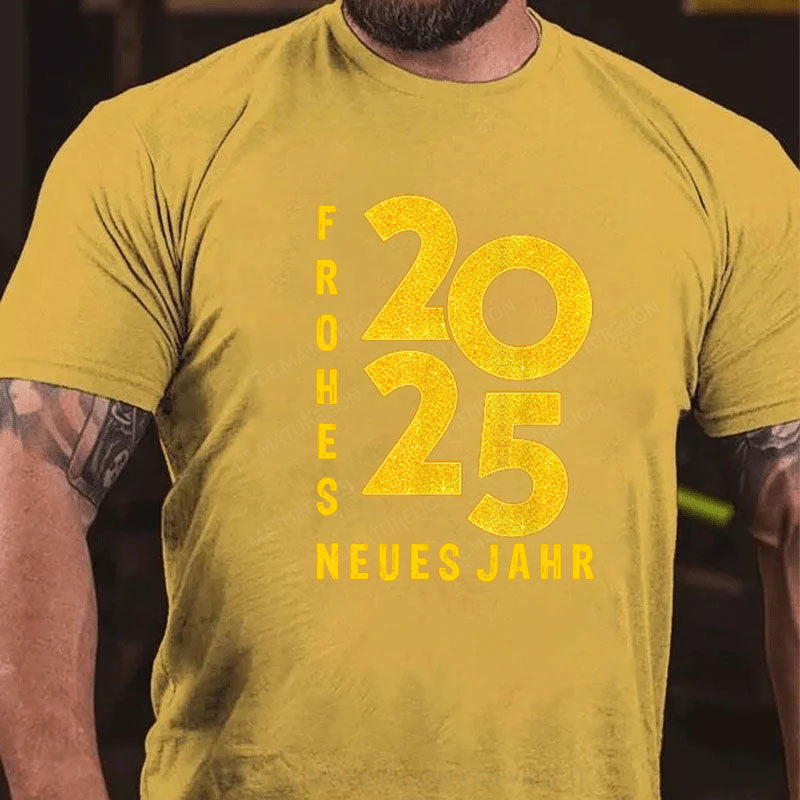 Frohes Neues Jahr 2025 T-Shirt