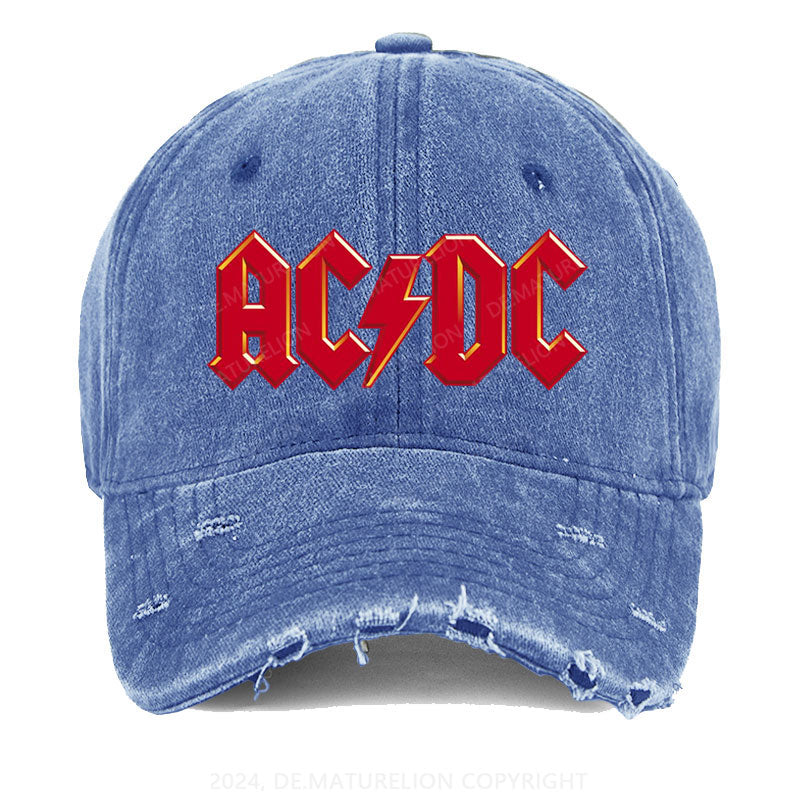 AC/DC Rock Band Gewaschene Vintage Cap