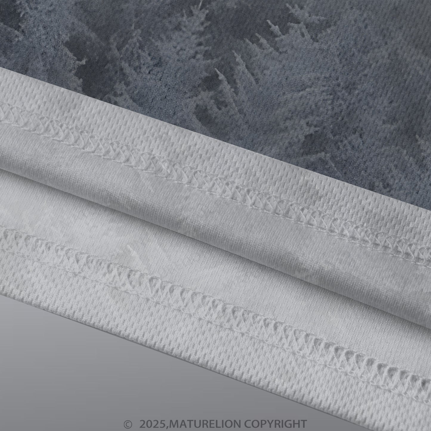 Maturelion Schwarzwald Männer Voll-Print Polo Shirt