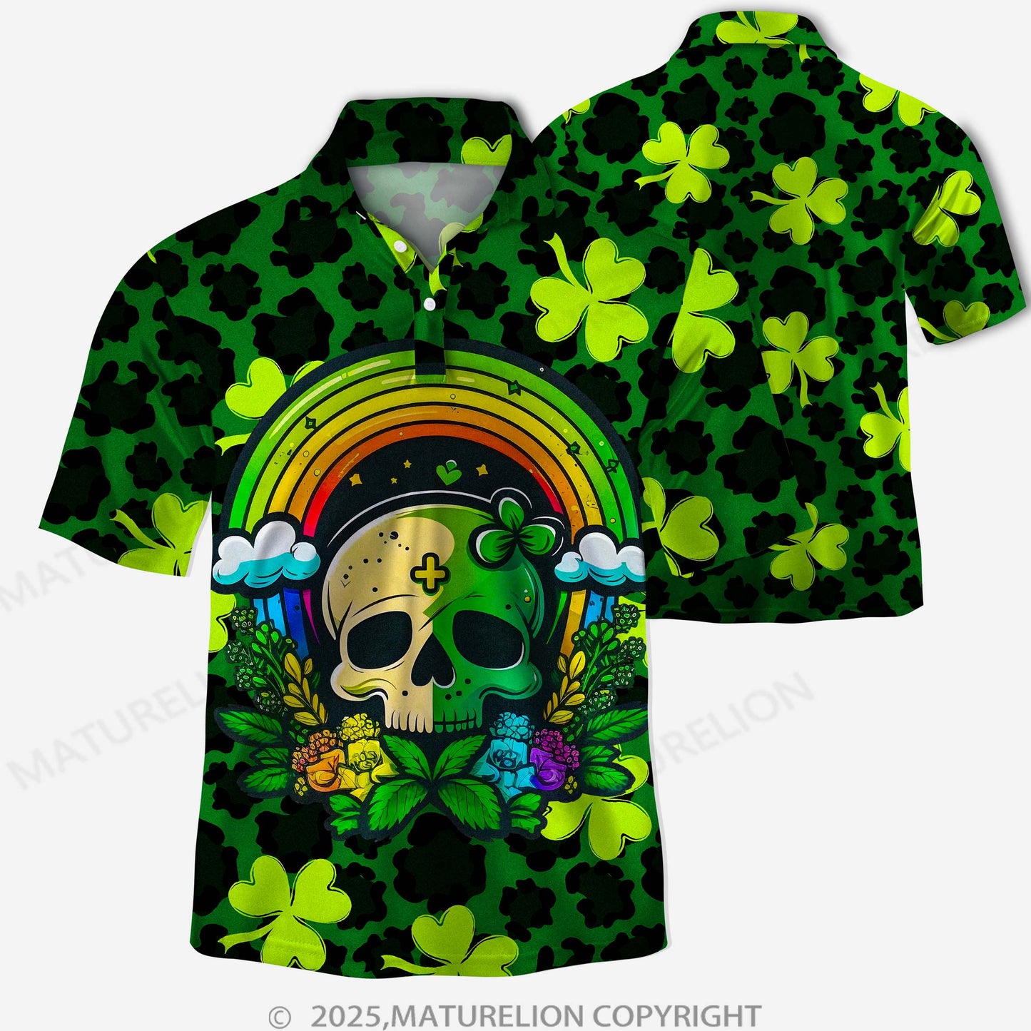 Maturelion St. Patricks Tag Polo Shirt