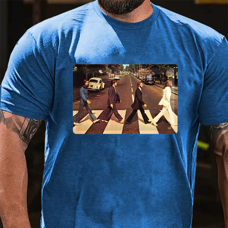 Maturelion Nostalgischer Stil T-Shirt