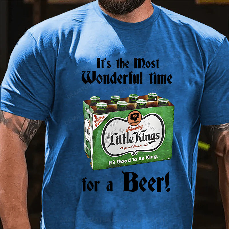 Es ist die schönste Zeit fürs Bier! T-Shirt