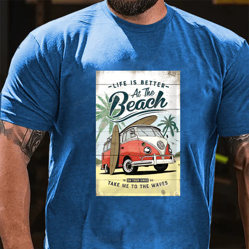 Maturelion Urlaub Am Strand T-Shirt