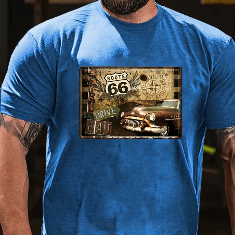 Maturelion Route 66 T-Shirt