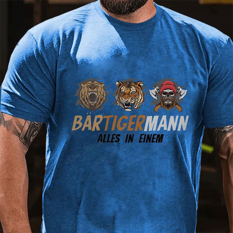 Tiger Bärtigermann T-Shirt
