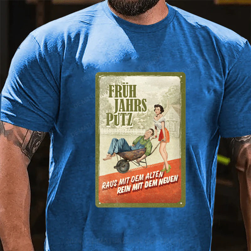 Maturelion Früh Jahrs Putz T-Shirt