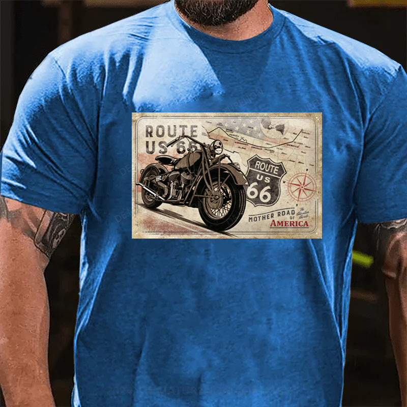 Maturelion Route 66 T-Shirt