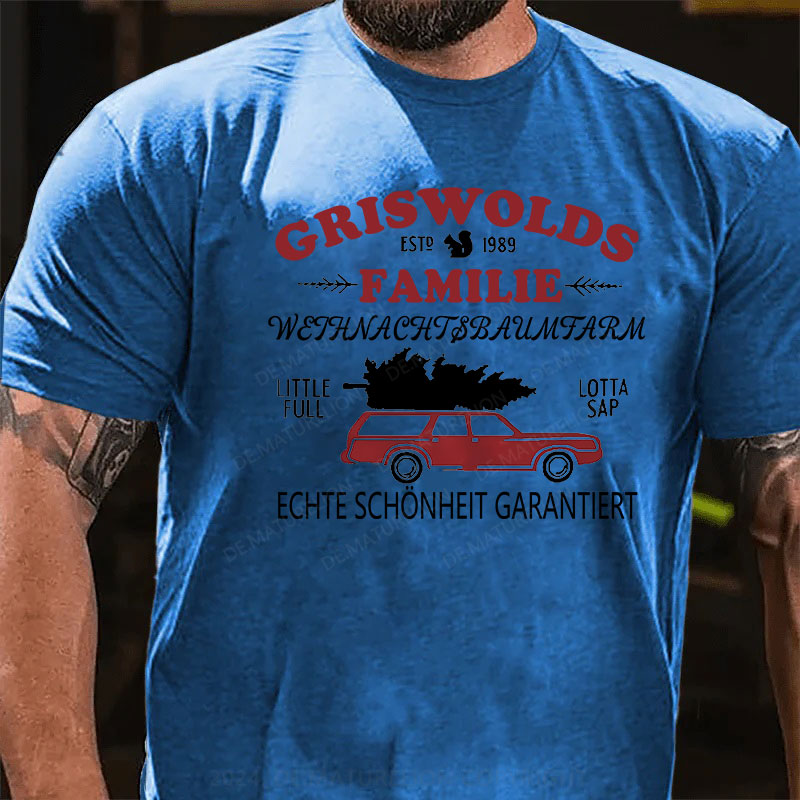 Griswolds Familie Weihnachtsbaumfarm Echte Schönheit Garantiert T-Shirt