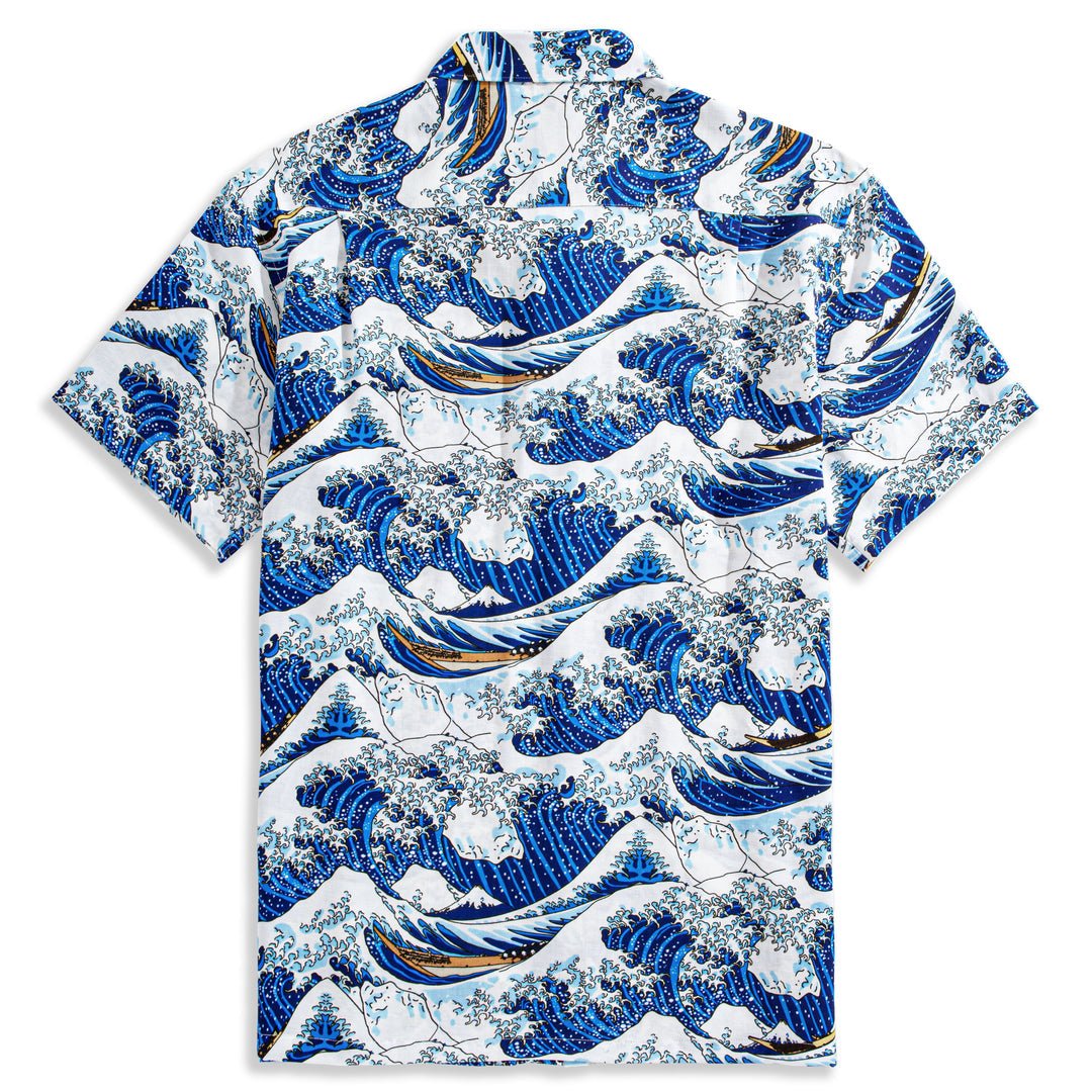 Große Welle vor Kanagawa Hawaiian Shirt