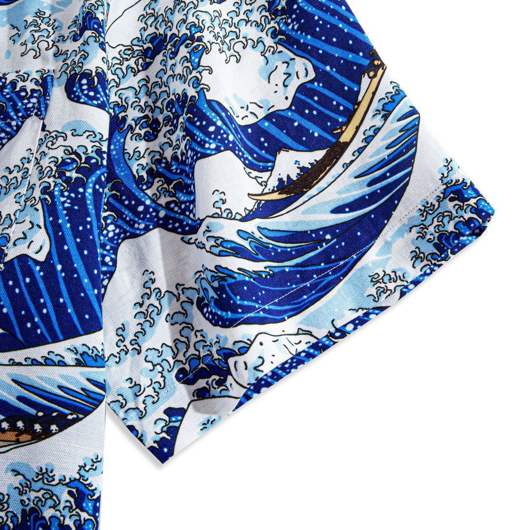 Große Welle vor Kanagawa Hawaiian Shirt