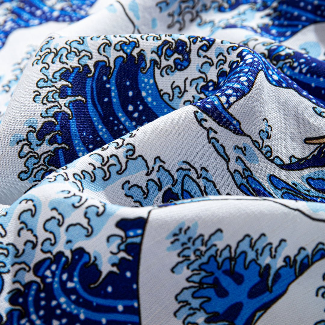 Große Welle vor Kanagawa Hawaiian Shirt