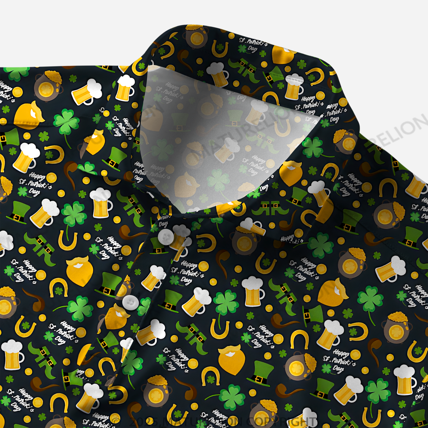 Maturelion St. Patricks Tag Polo Shirt