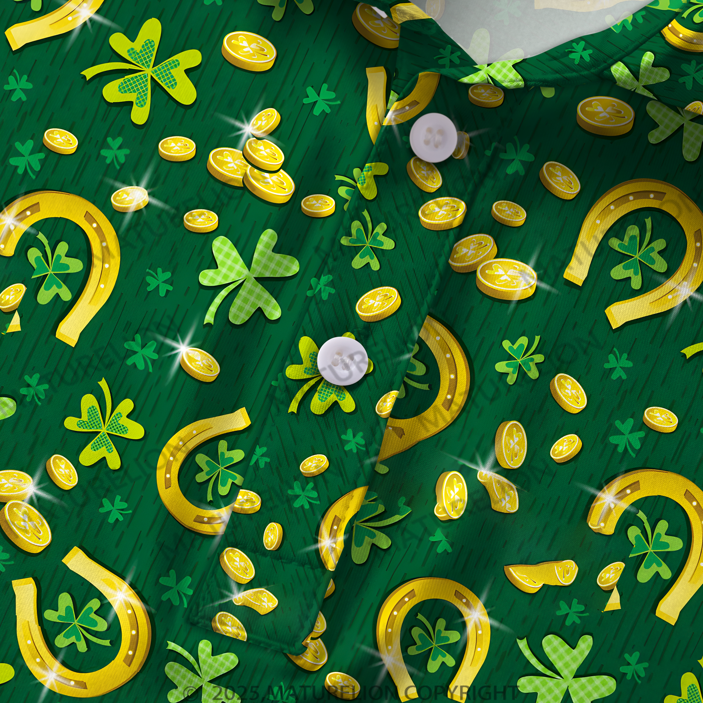 Maturelion St. Patricks Tag Polo Shirt