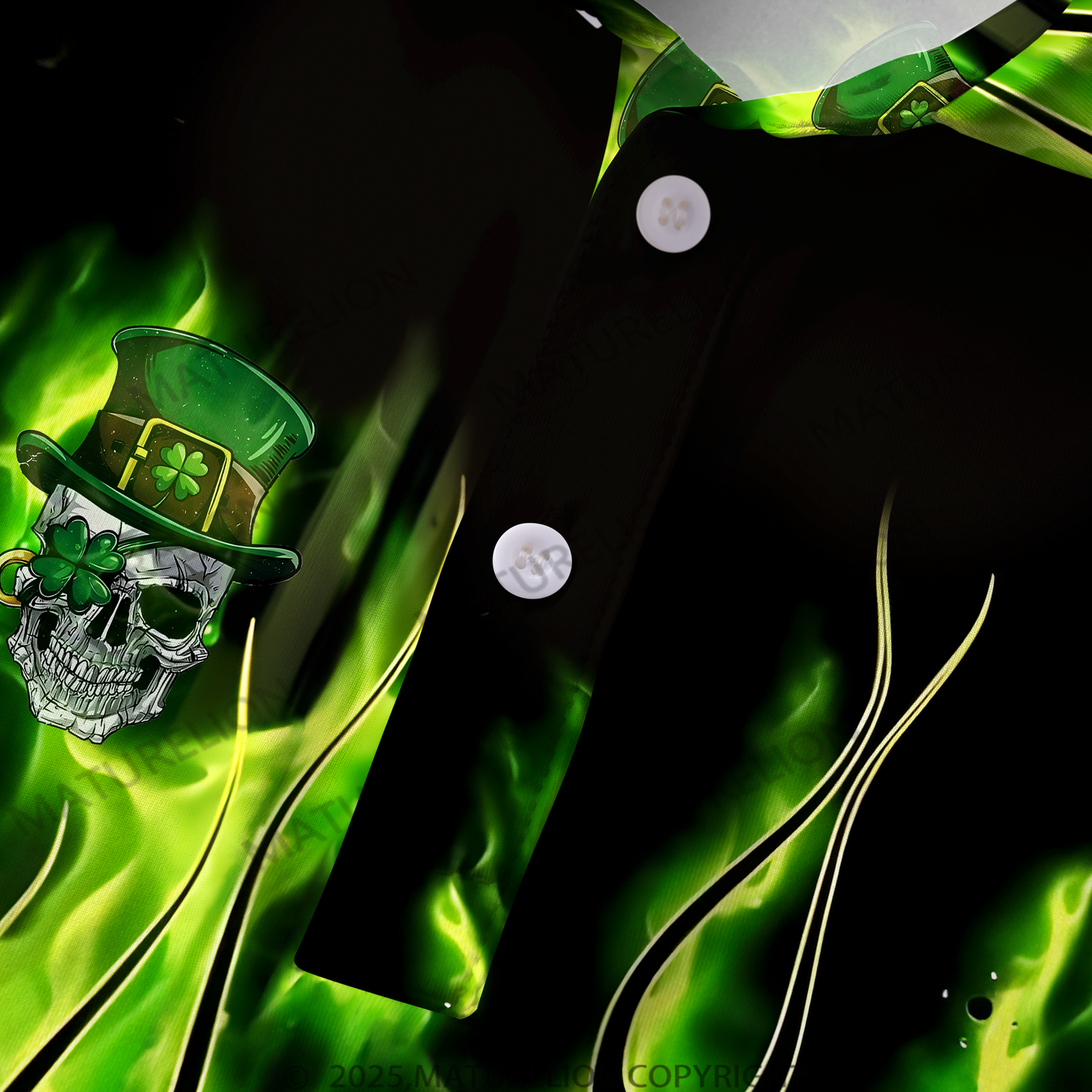 Maturelion St. Patricks Tag Polo Shirt