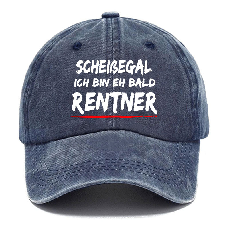 Scheißegal Ich Bin Eh Bald Rentner Baseball Cap