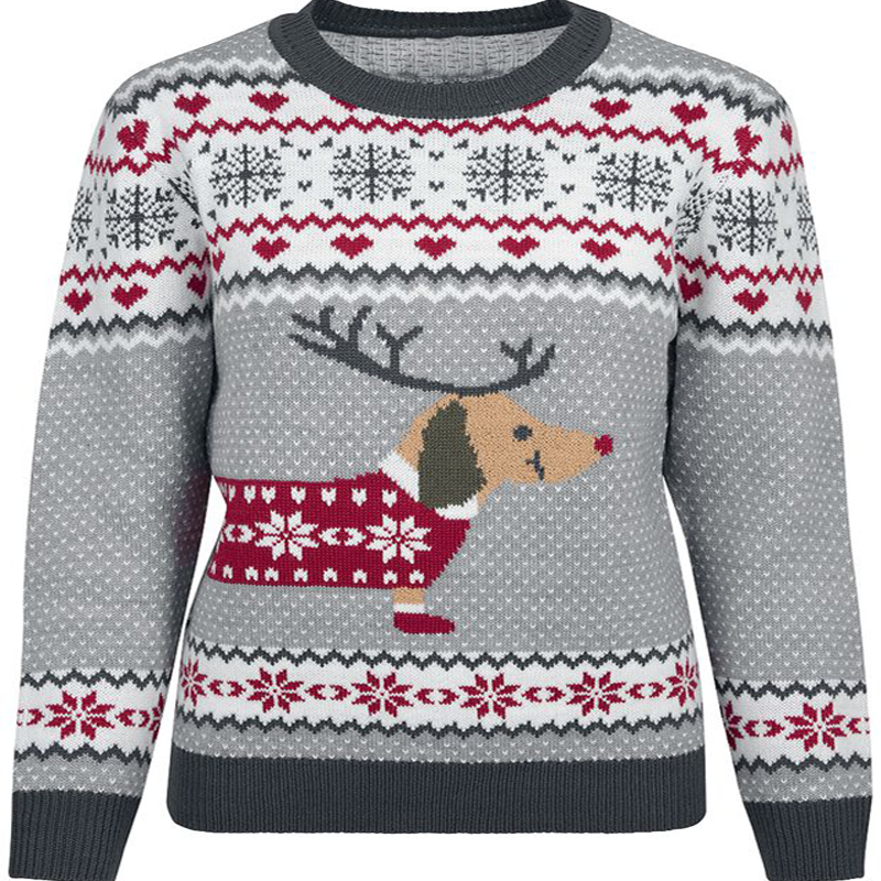 Dackel Hässliche Weihnachtspullover Funny Xmas Ugly Christmas Sweater