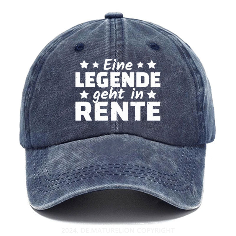 Eine Legende Geht In Rente Baseball Cap