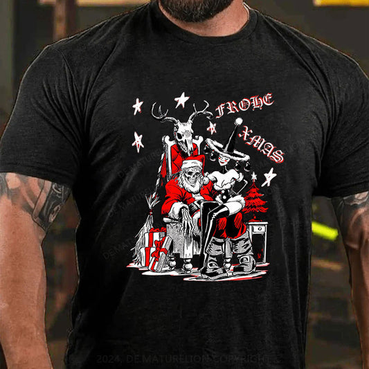 Frohe Xmas Weihnachten T-Shirt