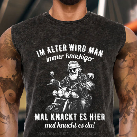 Im Alter wird man immer knackiger Tank Top