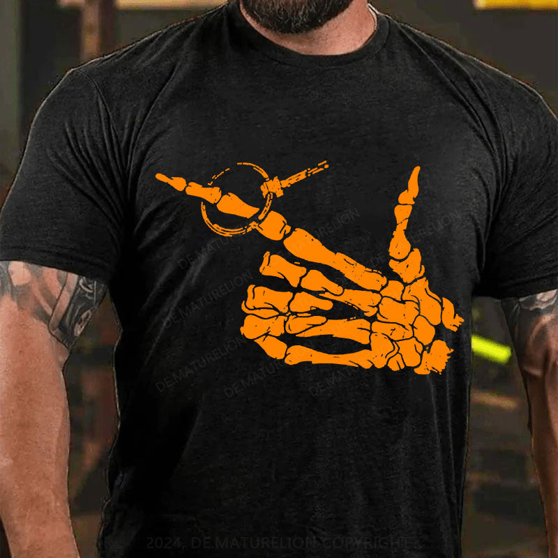 Halloween Teufel Hand T-Shirt