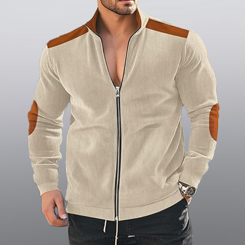 Maturelion Männer Reißverschluss Jacke