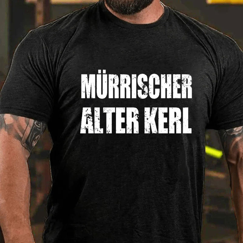 Mürrischer Alter Kerl T-Shirt