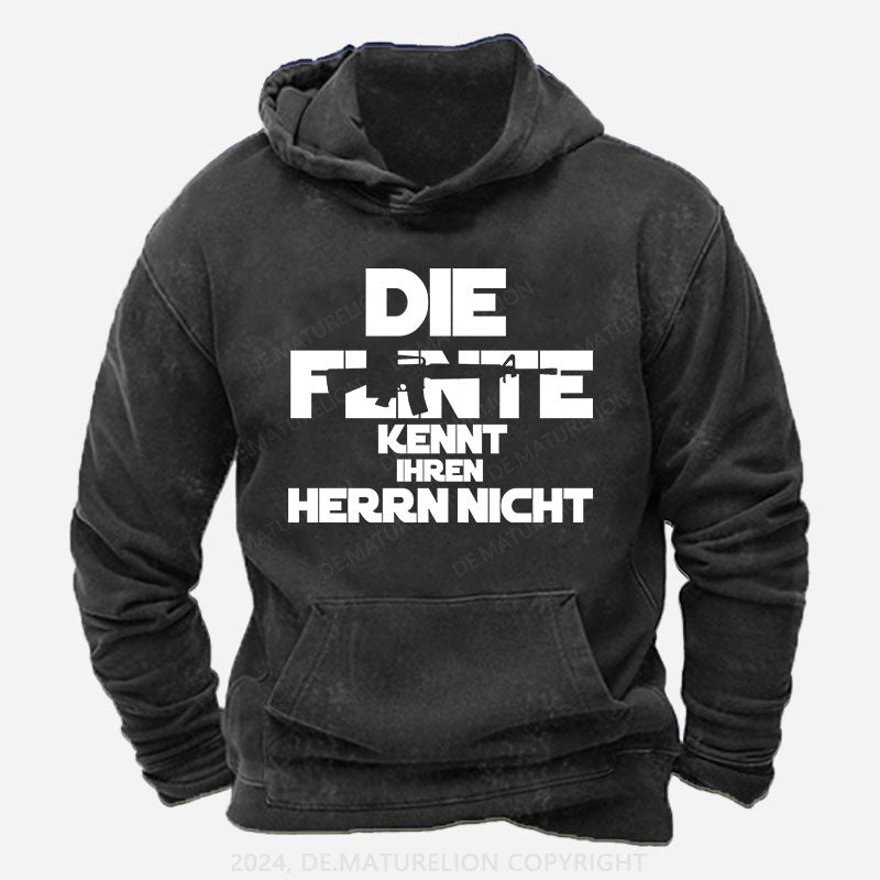 Die Flinte kennt ihren Herrn nicht Hoodie