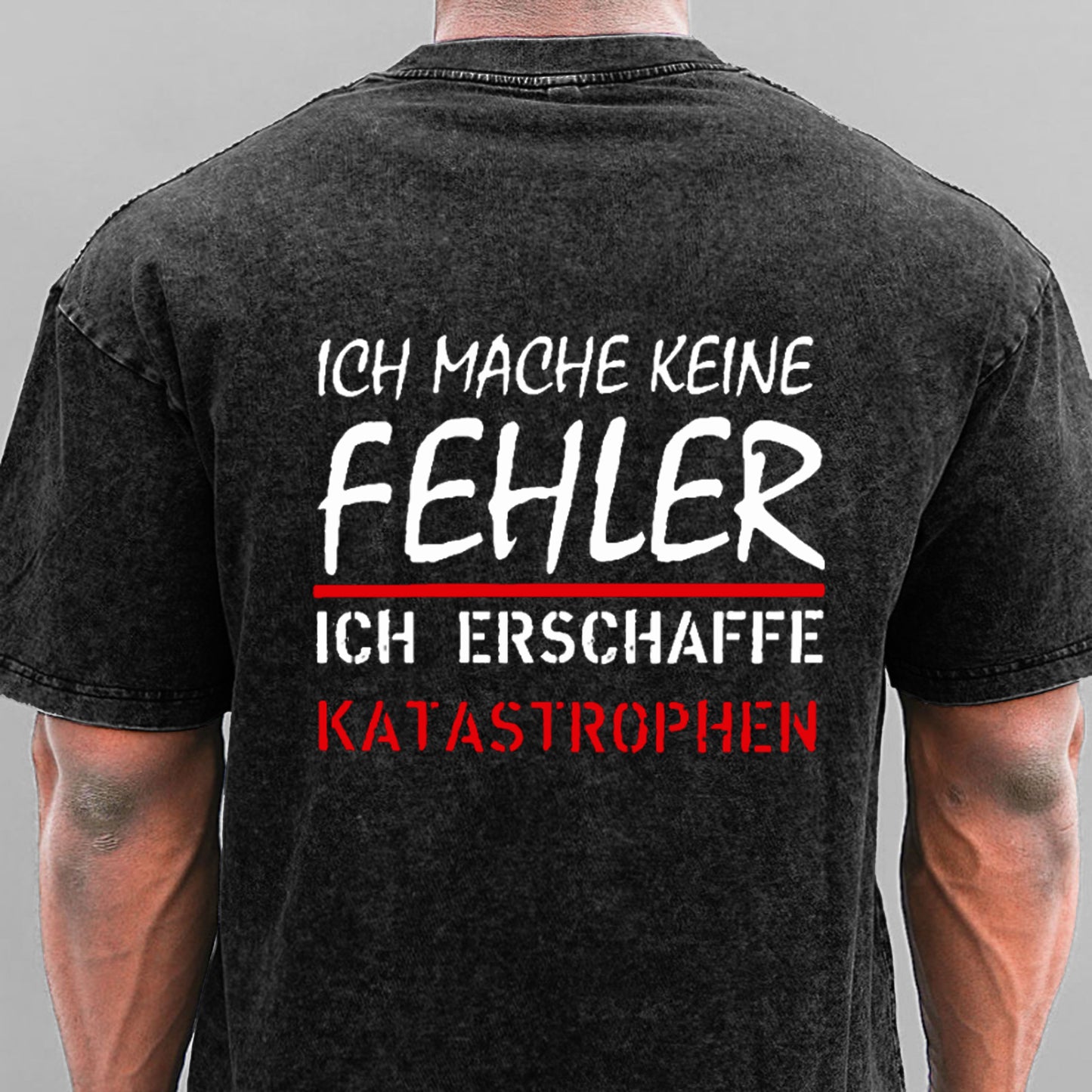 Ich Mache Keine Fehler Gewaschene Vintage T-Shirt