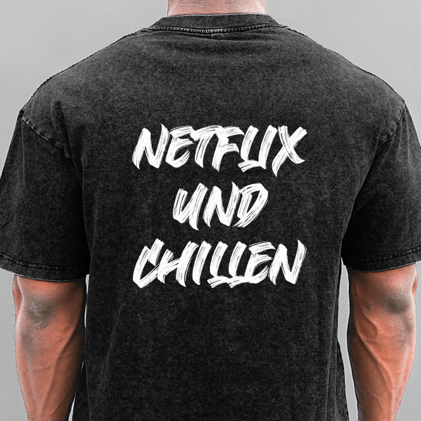 Netflix Und Chillen Gewaschene Vintage T-Shirt