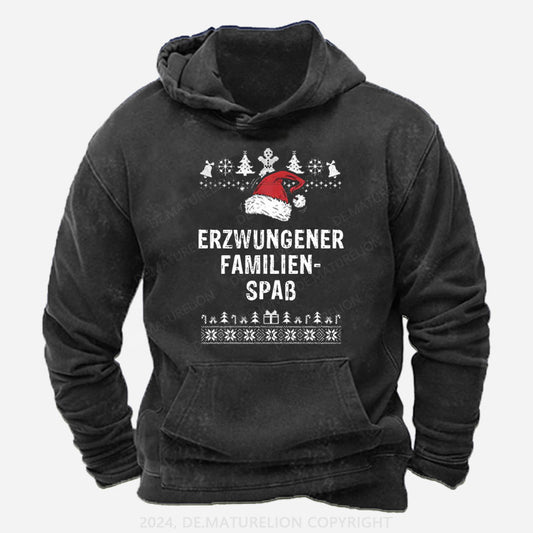 Erzwungener Familienspaß Hoodie