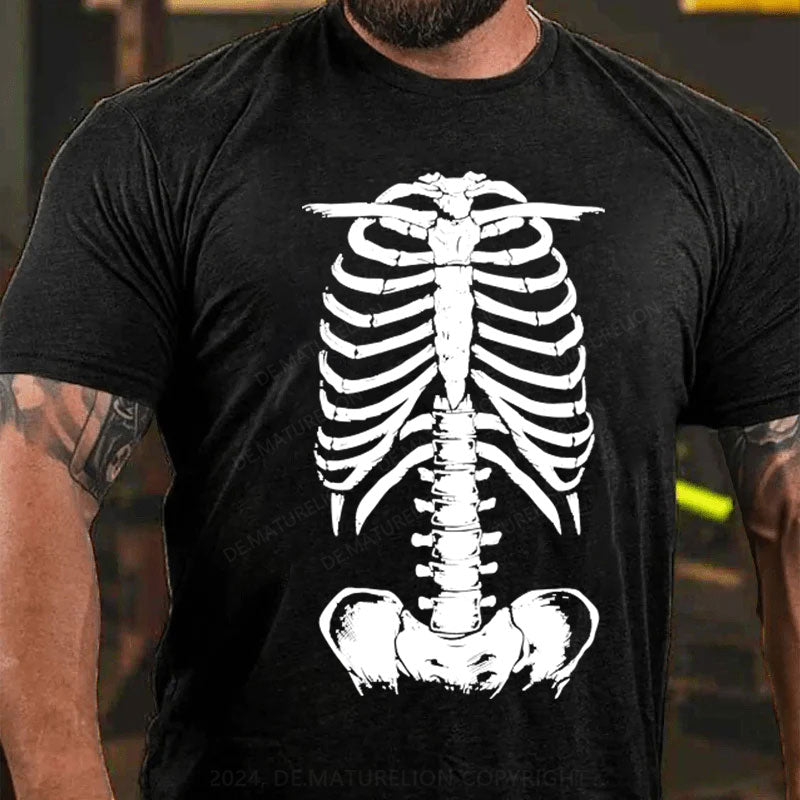 Halloween Teufel Skeleton T-Shirt