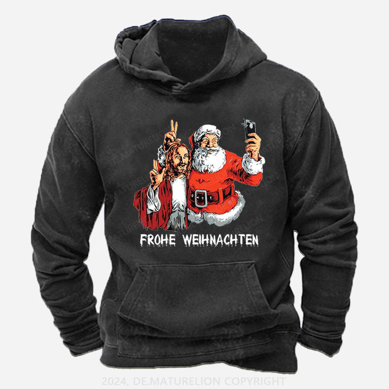 Frohe Weihnachten Hoodie