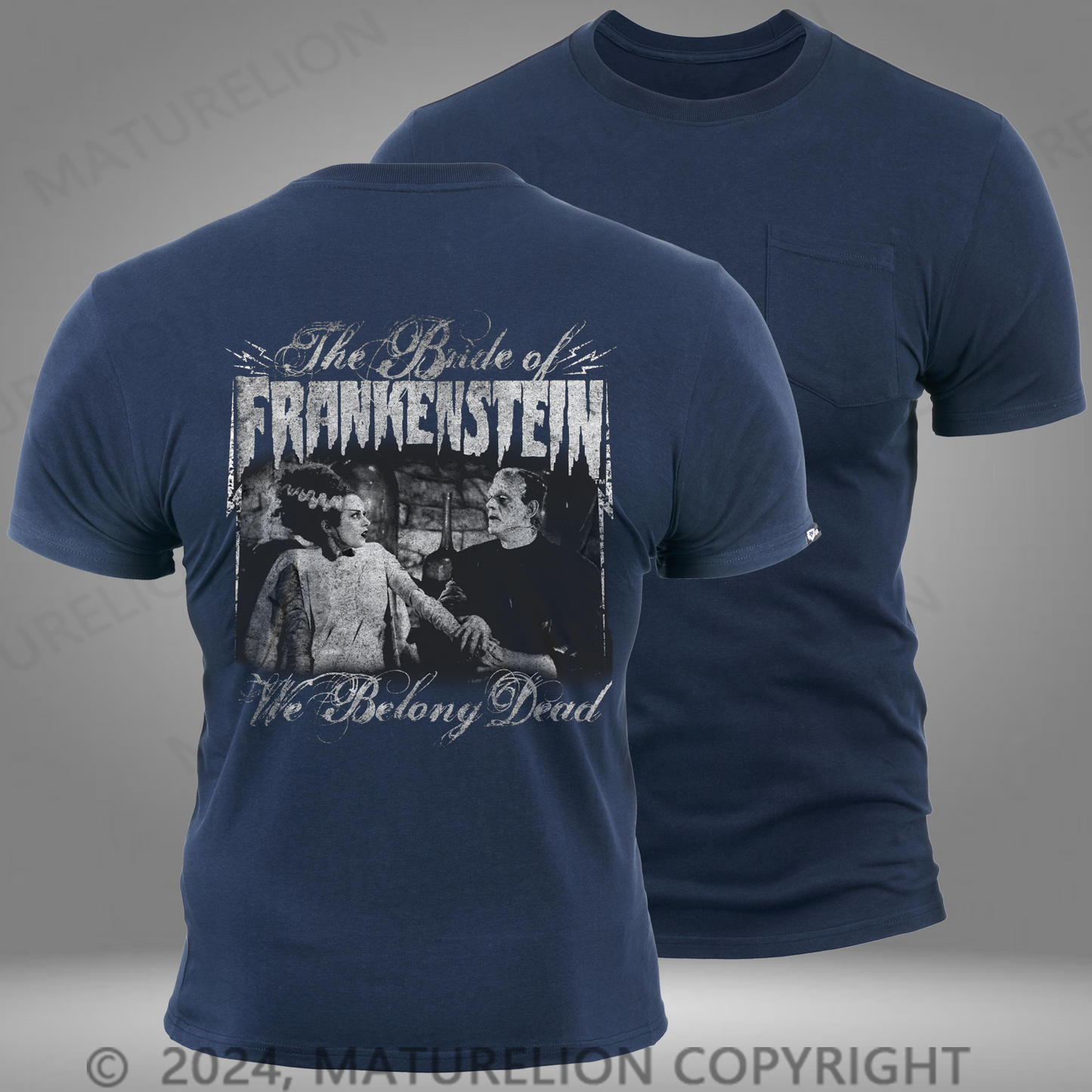 Maturelion Frankenstein Wir gehören tot Tasche T-Shirt