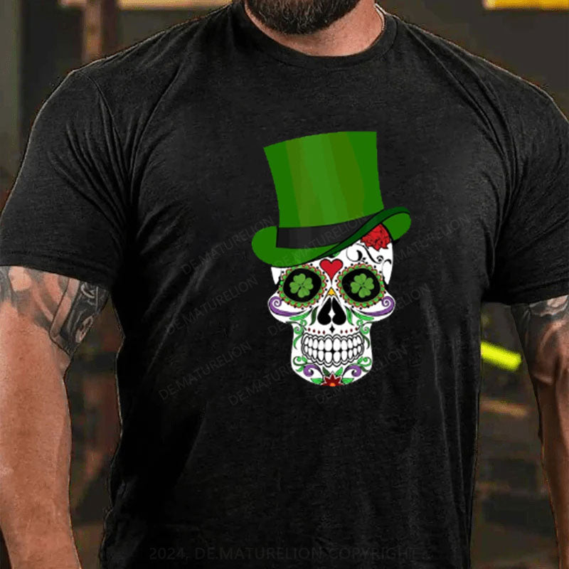 St. Patricks Tag Skeleton T-Shirt