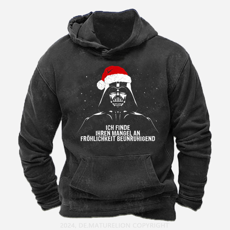 Ich finde Ihren Mangel an Fröhlichkeit beunruhigend Hoodie