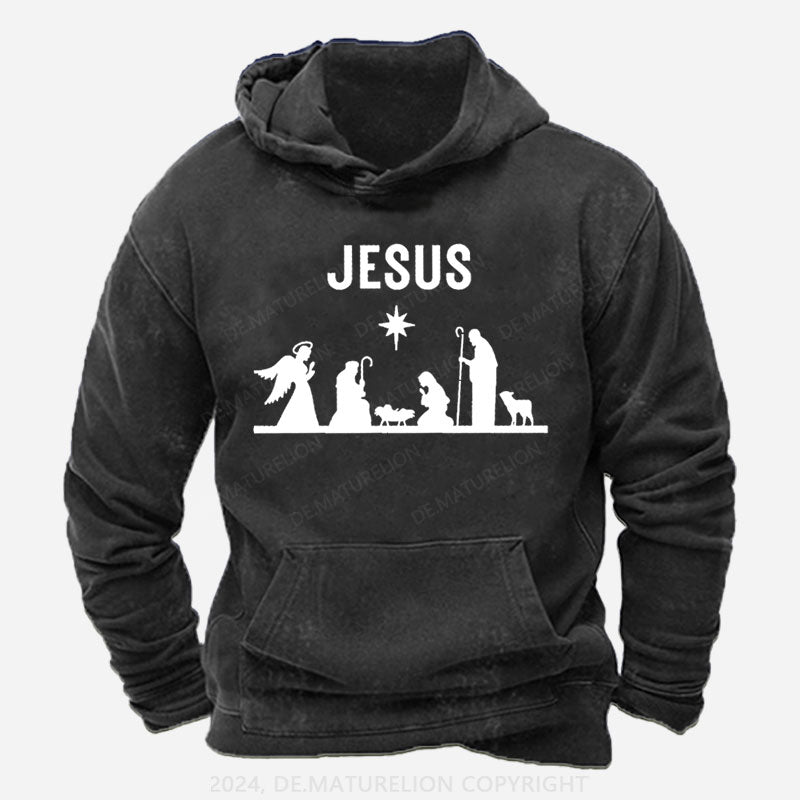 Jesus Weihnachten Hoodie