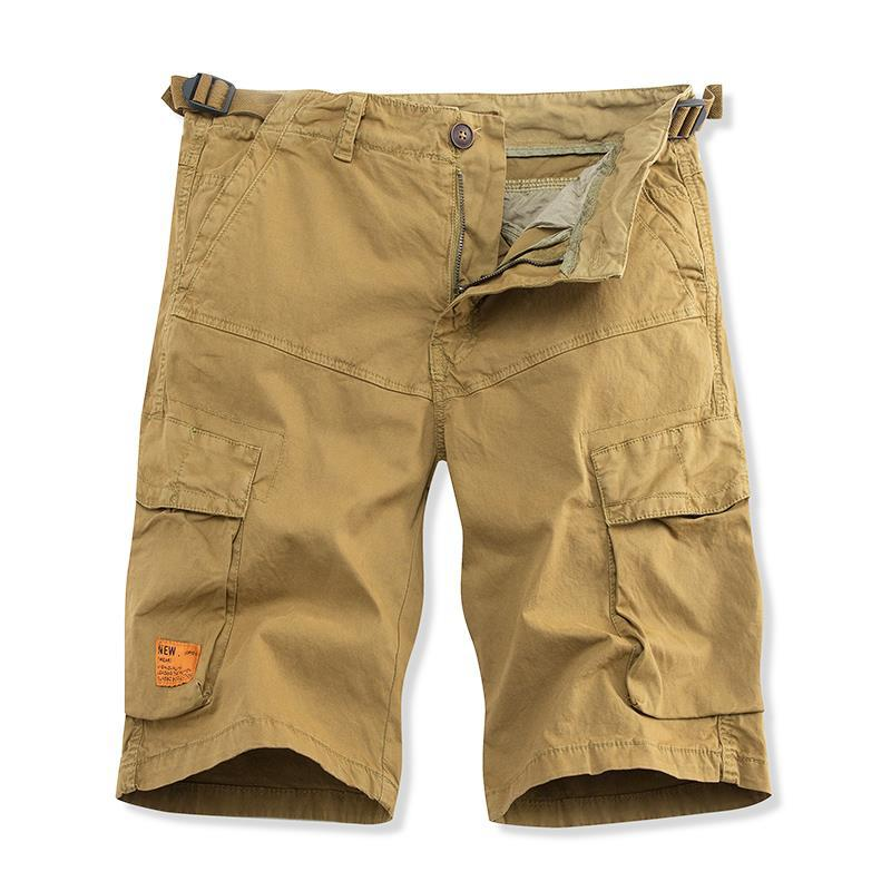 Atmungsaktive lockere und gerade Schößchen Sommershorts für Herren Shorts