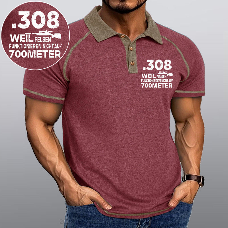 Maturelion .308 Weil Felsen Funktionieren Nicht Auf 700 Meter Kragen T-Shirt