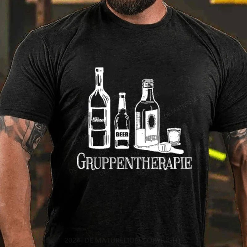 Gruppen Therapie Männer T-Shirt