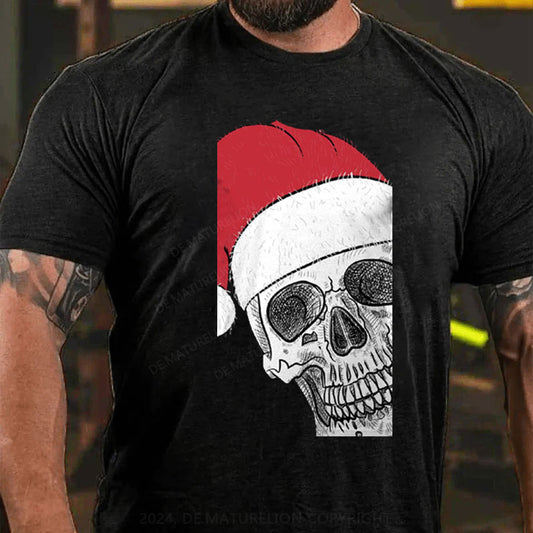 Skeleton Weihnachten T-Shirt