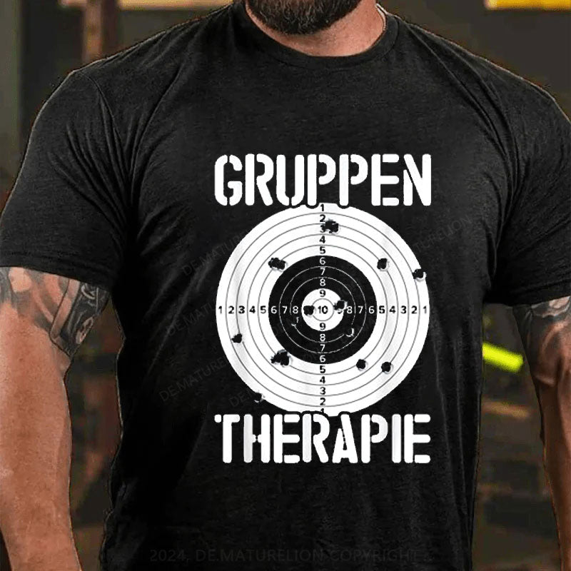 Gruppentherapie Sportschießen Sportschützen T-Shirt