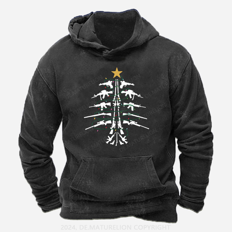 Weihnachtsbaum Feuerkraft Hoodie