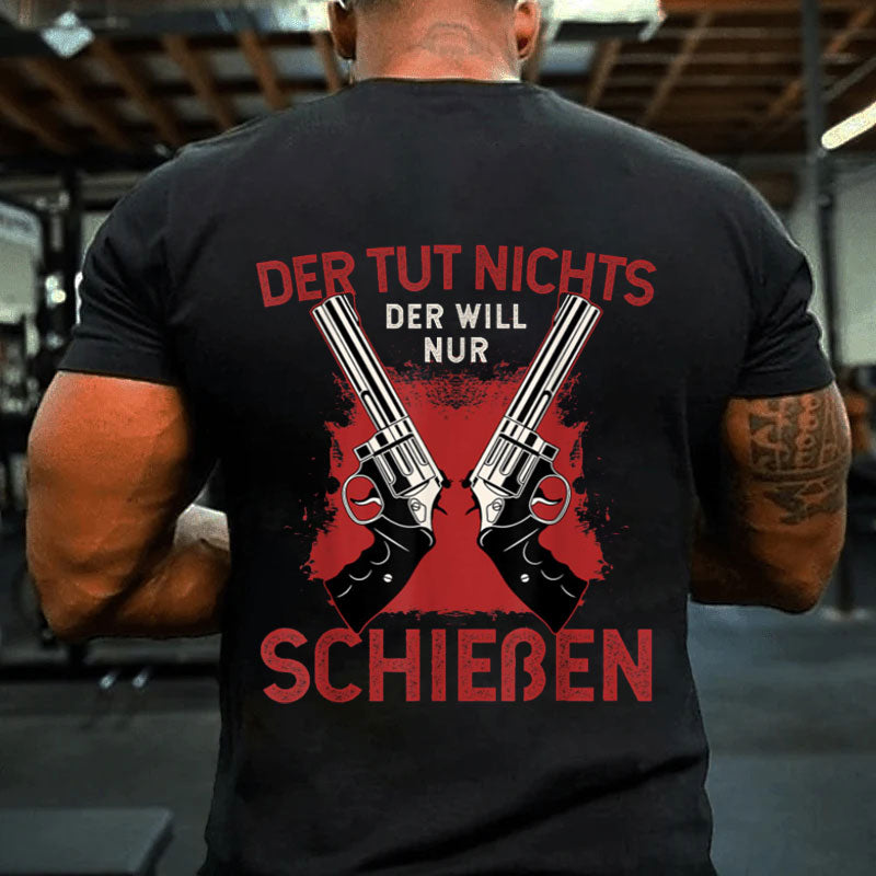 Schützenfest Schießen Schießsport Waffe Sportschütze T-Shirt