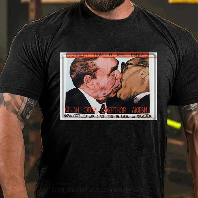 Maturelion Nostalgischer Stil T-Shirt