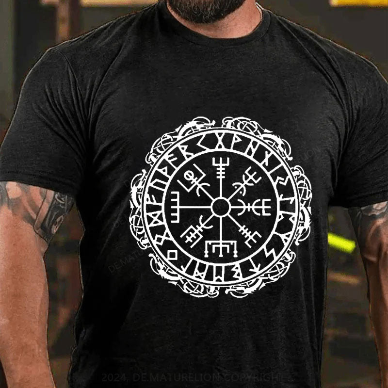 Nordischer Kompass Vegvisir T-Shirt
