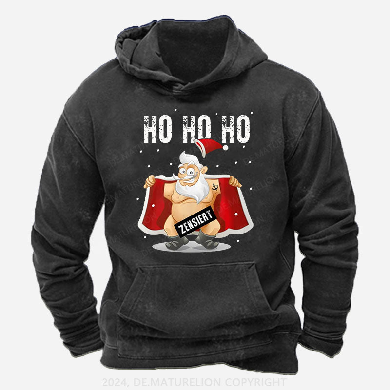 HO HO HO Weihnachten Hoodie